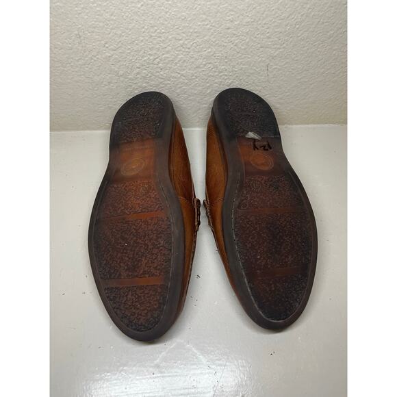 Johnston & Murphy horse-bit loafers - good condition- size 8.5 - Picture 7 of 9